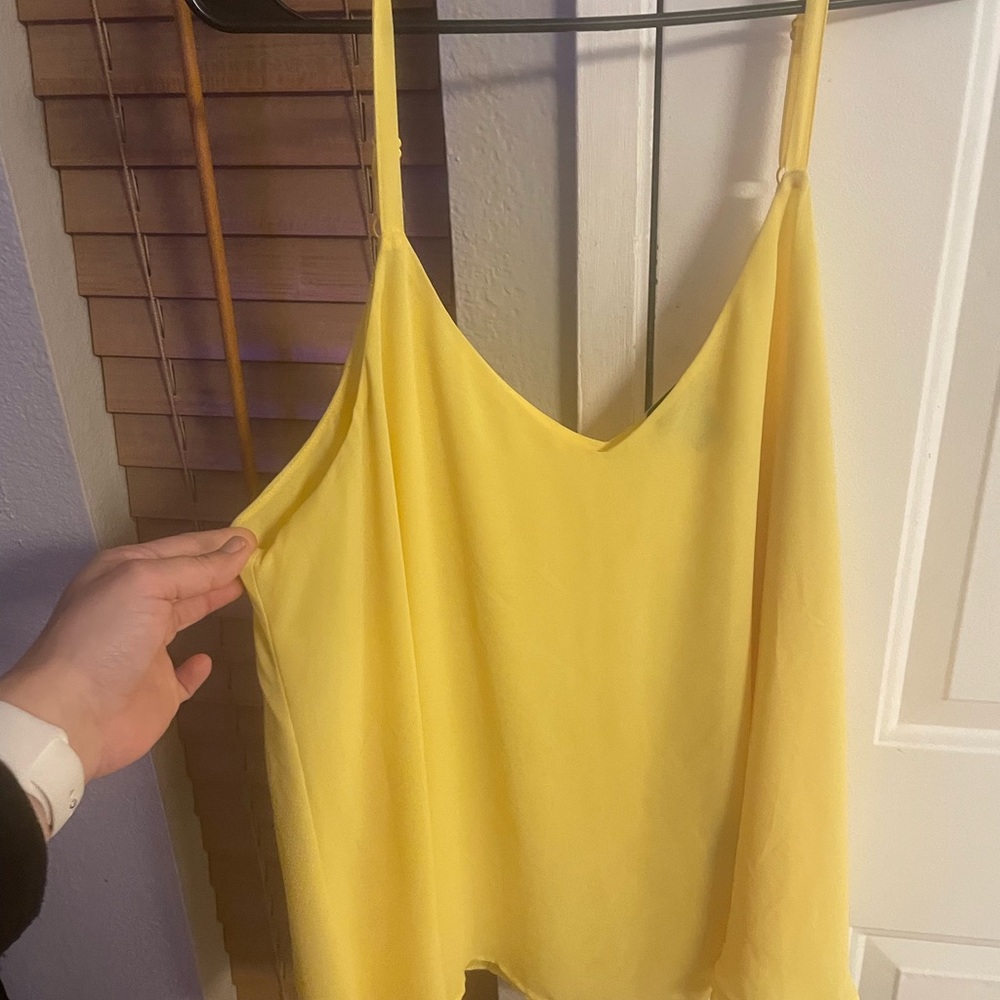 Torrid Yellow Camisole Top